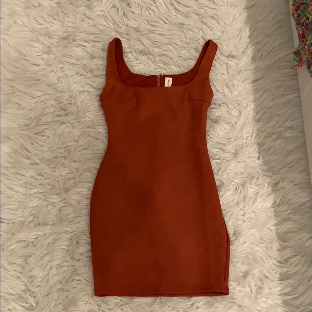 Salty Orange Dress